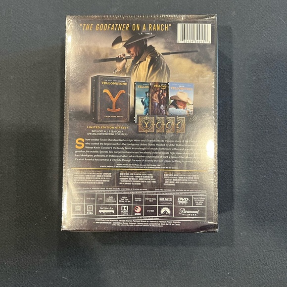 Yellowstone DVDs - Seasons 1, 2, 3 NWT - Picture 2 of 3